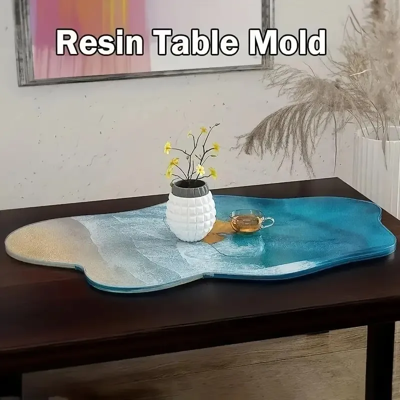 2026-Большая 61-см силиконовая – обзор и цена Resin Ocean Wave Mold