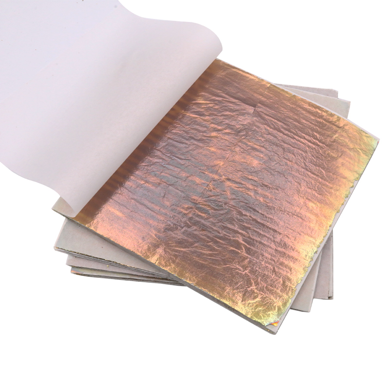 14x14 см красочный лист с имит – обзор и цена Gold Foil Flakes