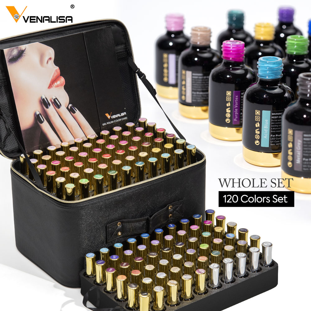 120 шт. * 12 мл Гель-лак VENAL – обзор и цена Resin Glitter Pack